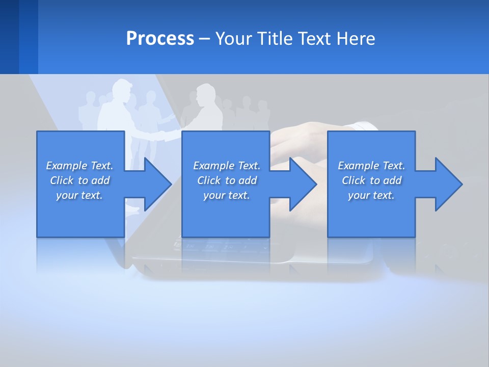 Table Communication Key PowerPoint Template