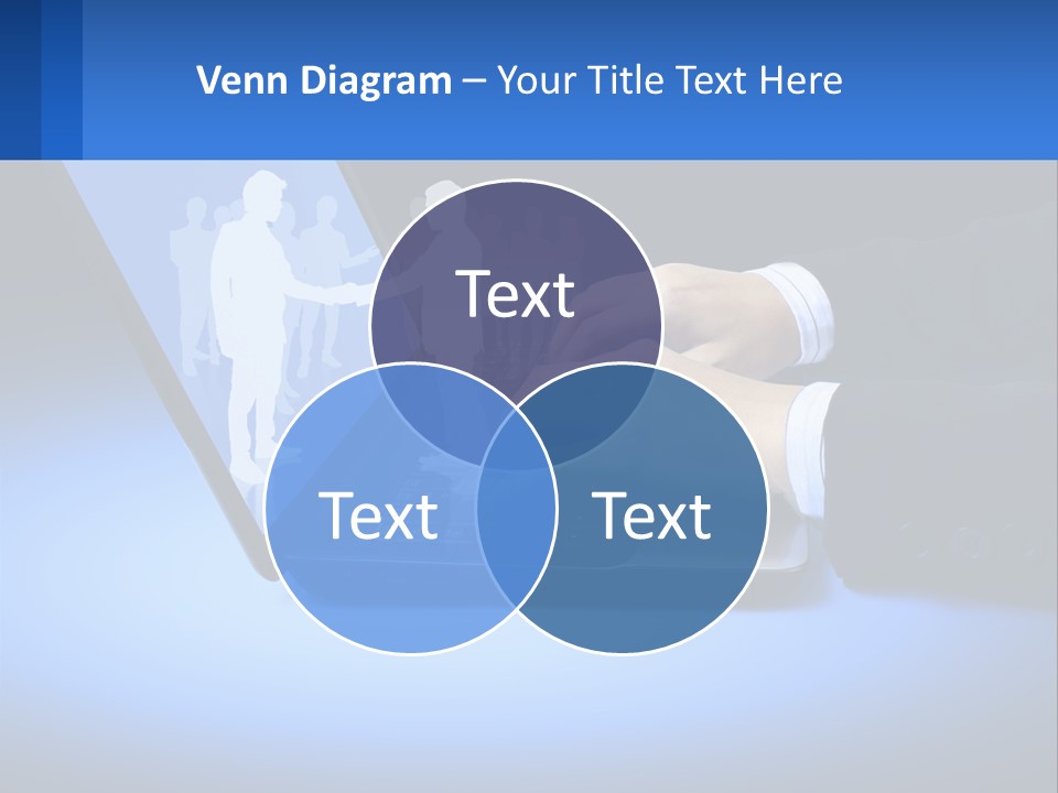 Table Communication Key PowerPoint Template