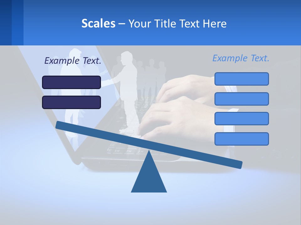 Table Communication Key PowerPoint Template