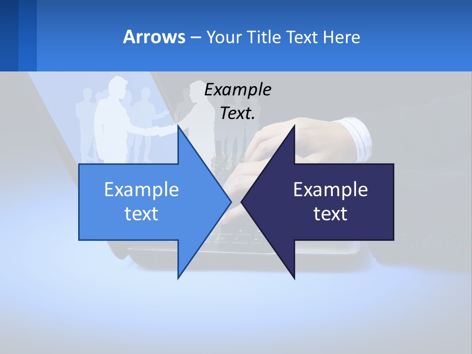 Table Communication Key PowerPoint Template