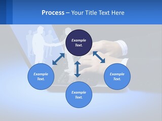 Table Communication Key PowerPoint Template