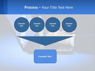 Table Communication Key PowerPoint Template