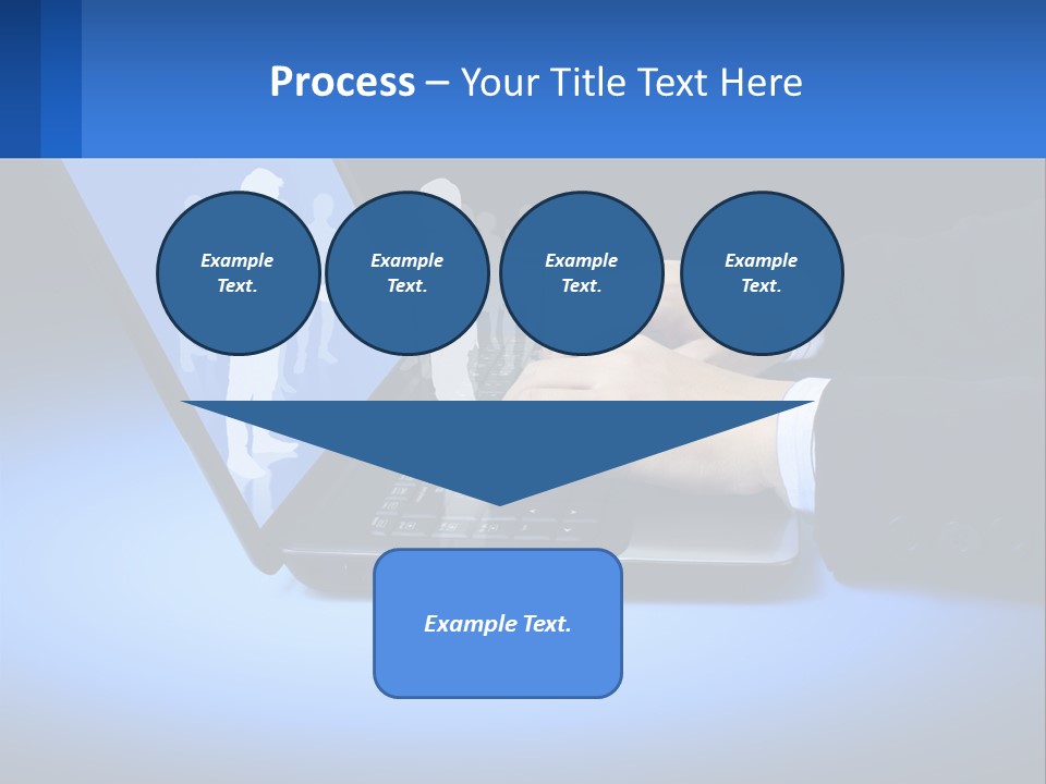 Table Communication Key PowerPoint Template
