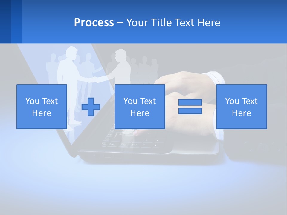 Table Communication Key PowerPoint Template