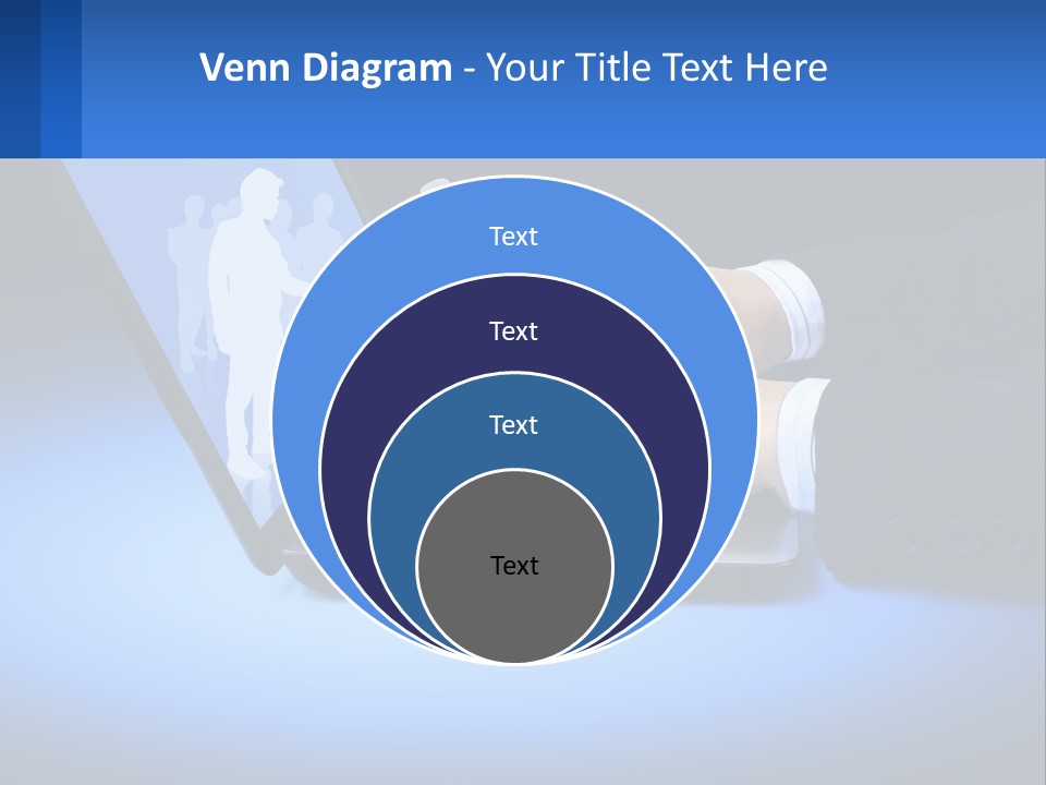 Table Communication Key PowerPoint Template