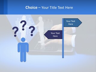 Table Communication Key PowerPoint Template