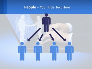 Table Communication Key PowerPoint Template