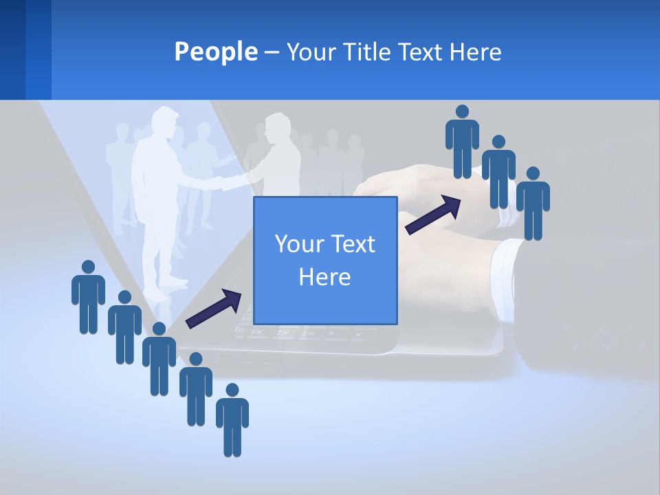 Table Communication Key PowerPoint Template