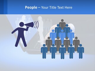 Table Communication Key PowerPoint Template