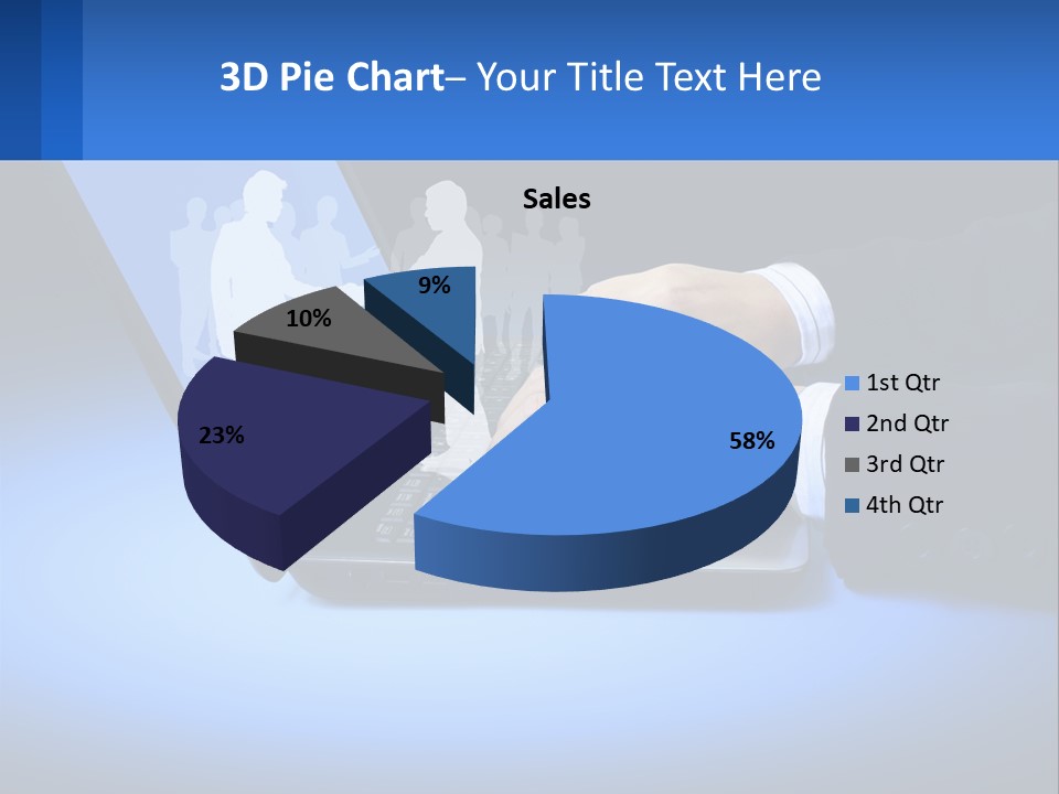 Table Communication Key PowerPoint Template