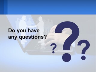 Table Communication Key PowerPoint Template