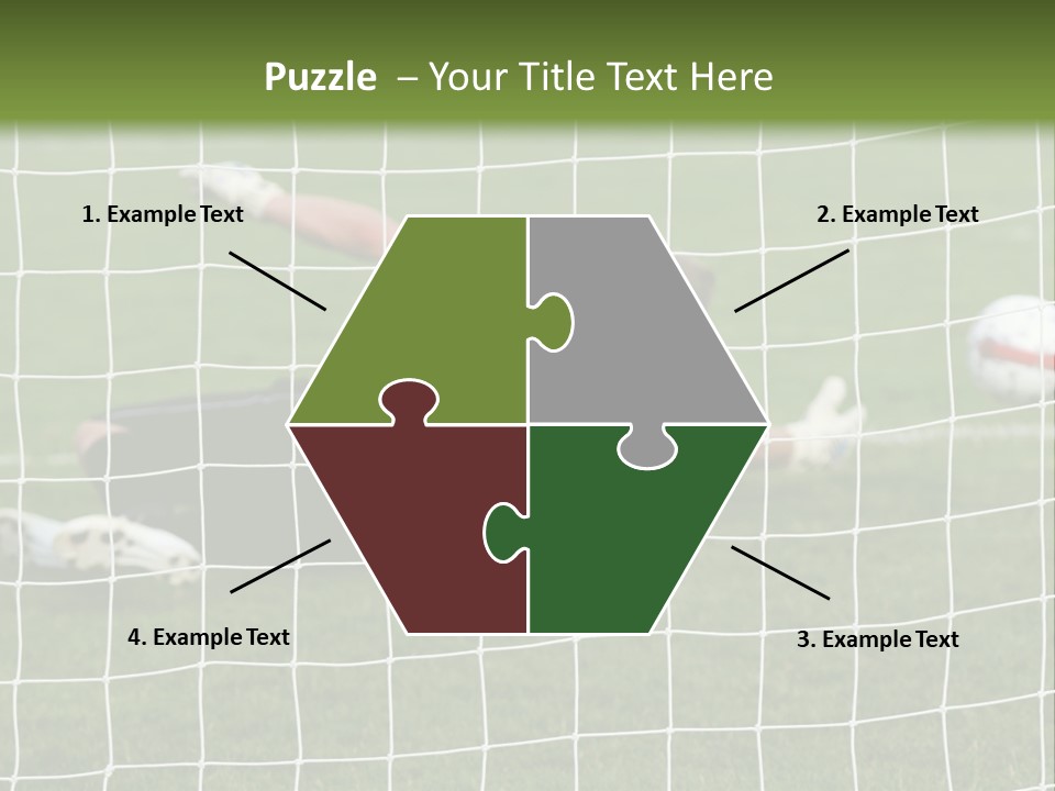 Leisure Man Playground PowerPoint Template