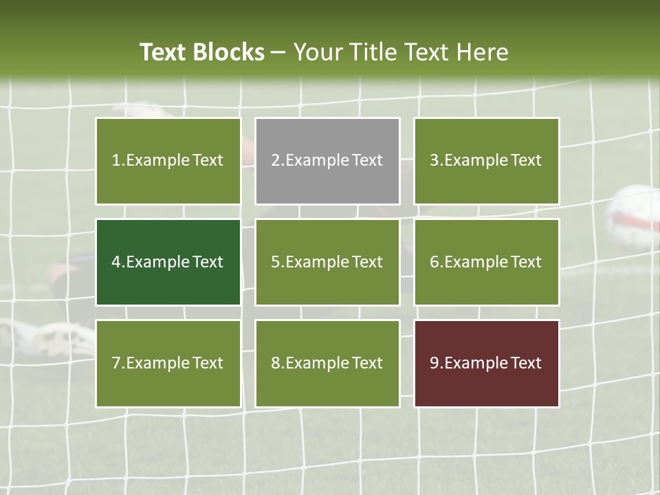 Leisure Man Playground PowerPoint Template