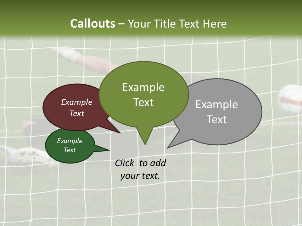 Leisure Man Playground PowerPoint Template