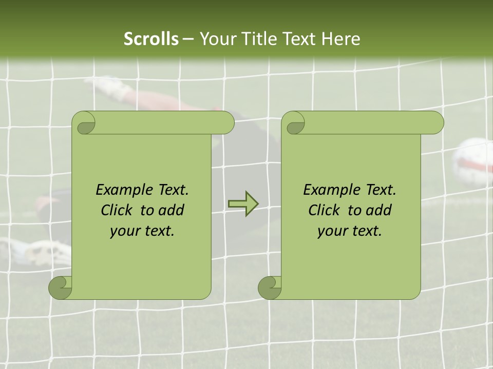Leisure Man Playground PowerPoint Template