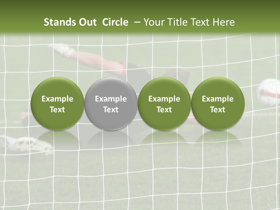 Leisure Man Playground PowerPoint Template