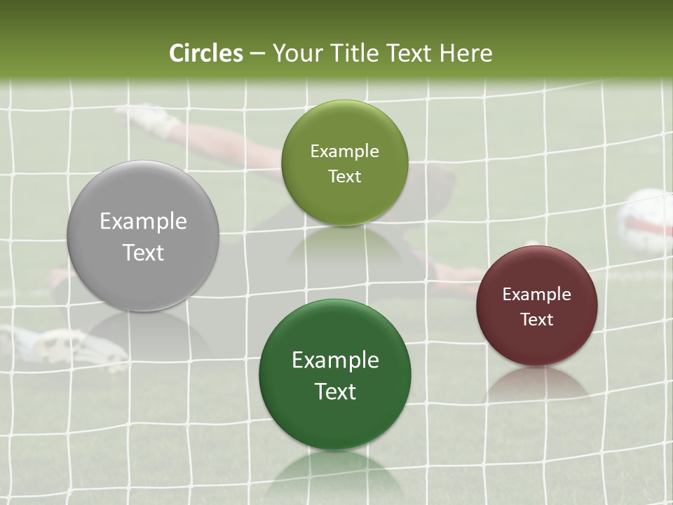 Leisure Man Playground PowerPoint Template