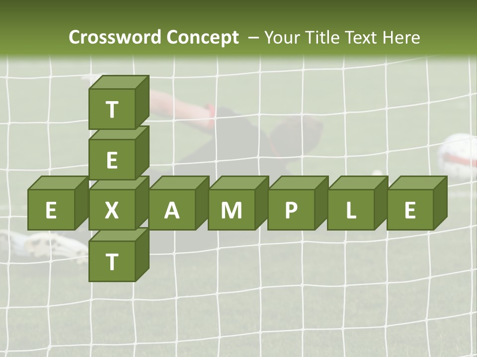 Leisure Man Playground PowerPoint Template