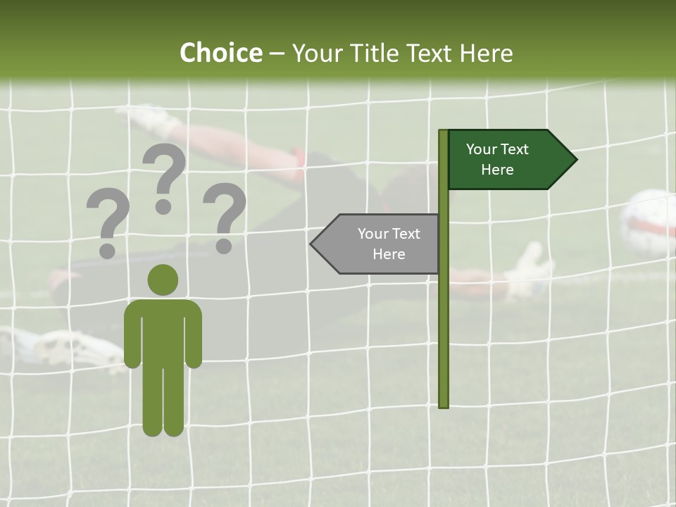 Leisure Man Playground PowerPoint Template