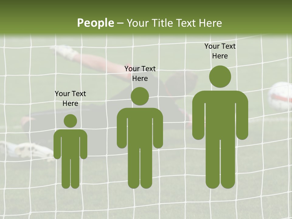 Leisure Man Playground PowerPoint Template