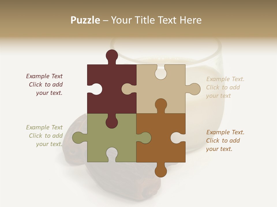 Ramadhan Ingredient Healthy PowerPoint Template