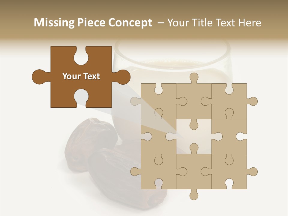 Ramadhan Ingredient Healthy PowerPoint Template