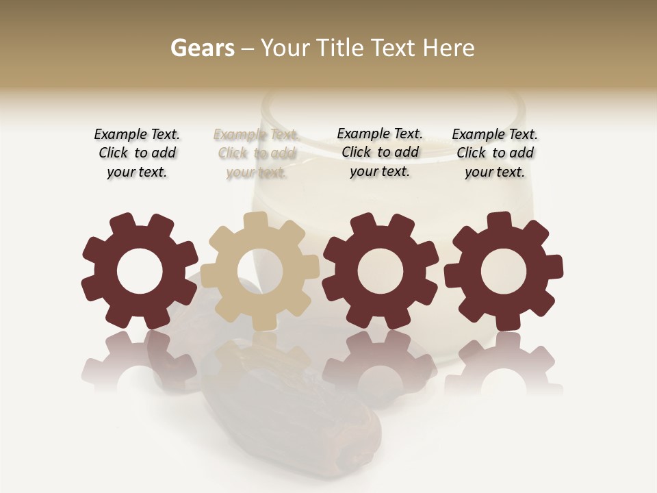 Ramadhan Ingredient Healthy PowerPoint Template