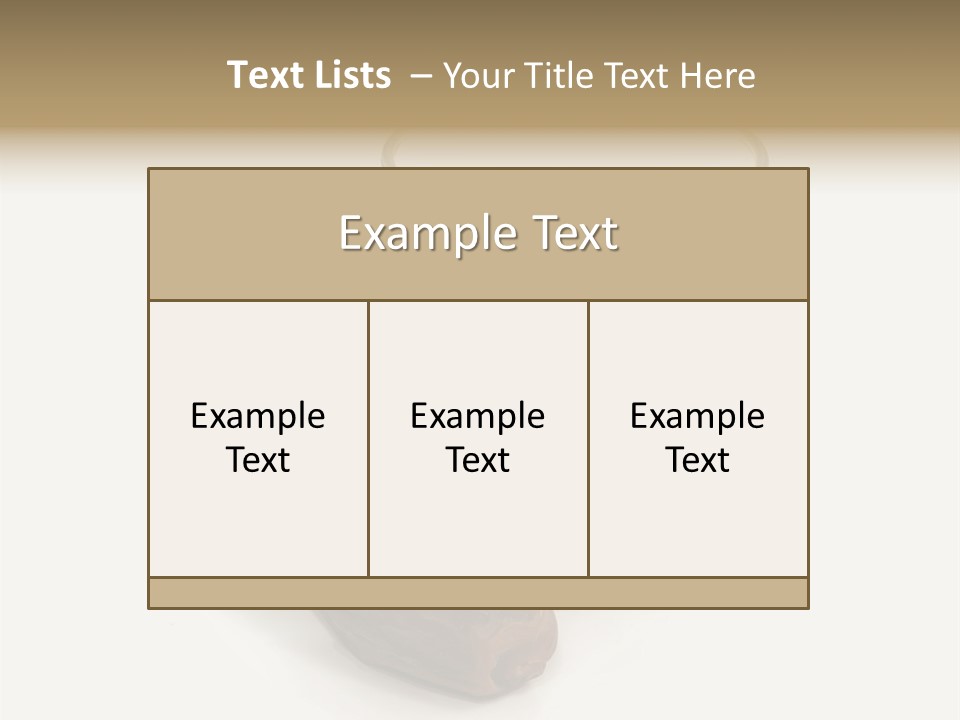 Ramadhan Ingredient Healthy PowerPoint Template