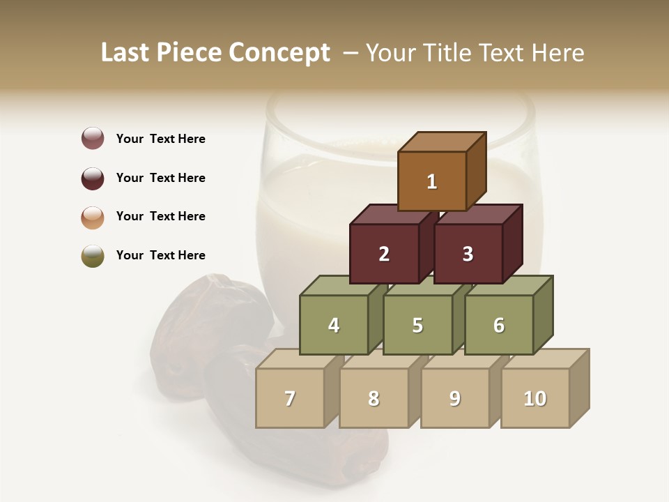 Ramadhan Ingredient Healthy PowerPoint Template