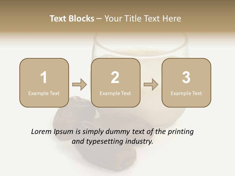 Ramadhan Ingredient Healthy PowerPoint Template