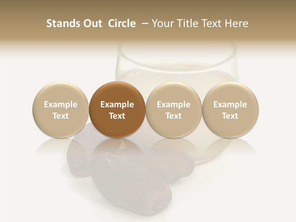 Ramadhan Ingredient Healthy PowerPoint Template