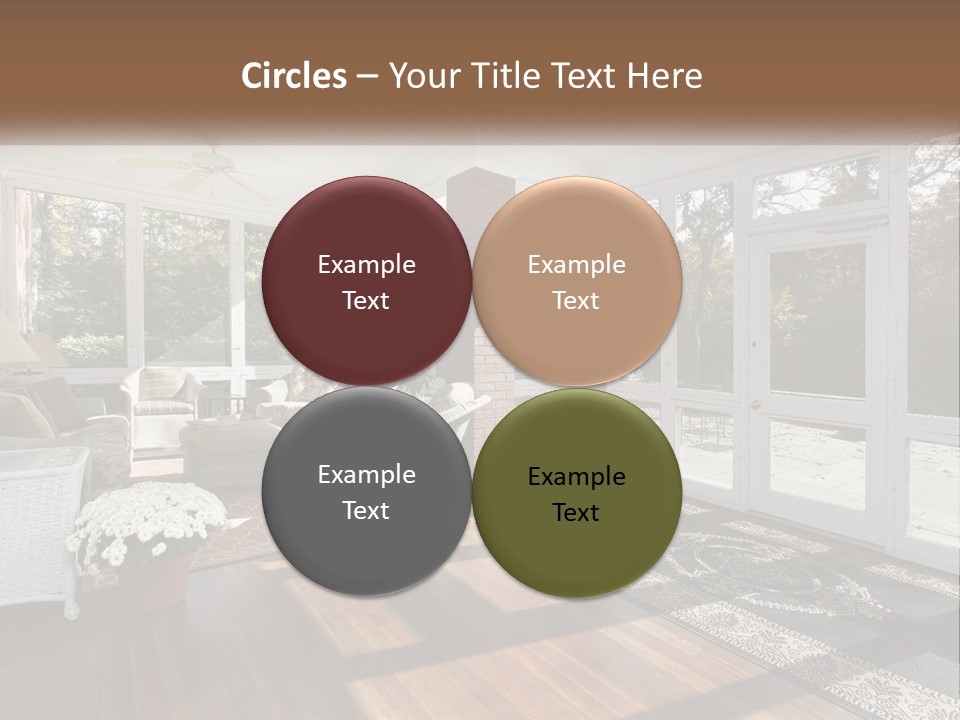 Interior Decorate Real PowerPoint Template