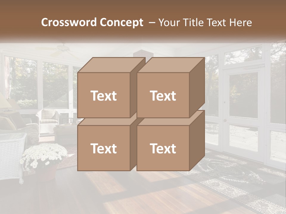 Interior Decorate Real PowerPoint Template