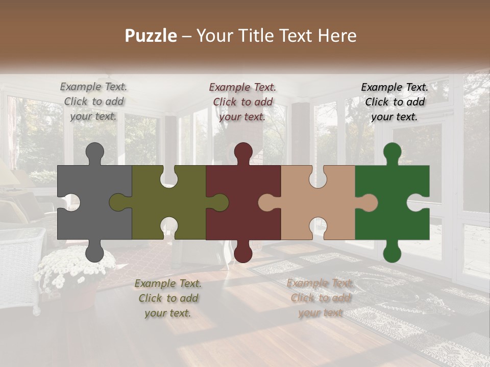 Interior Decorate Real PowerPoint Template