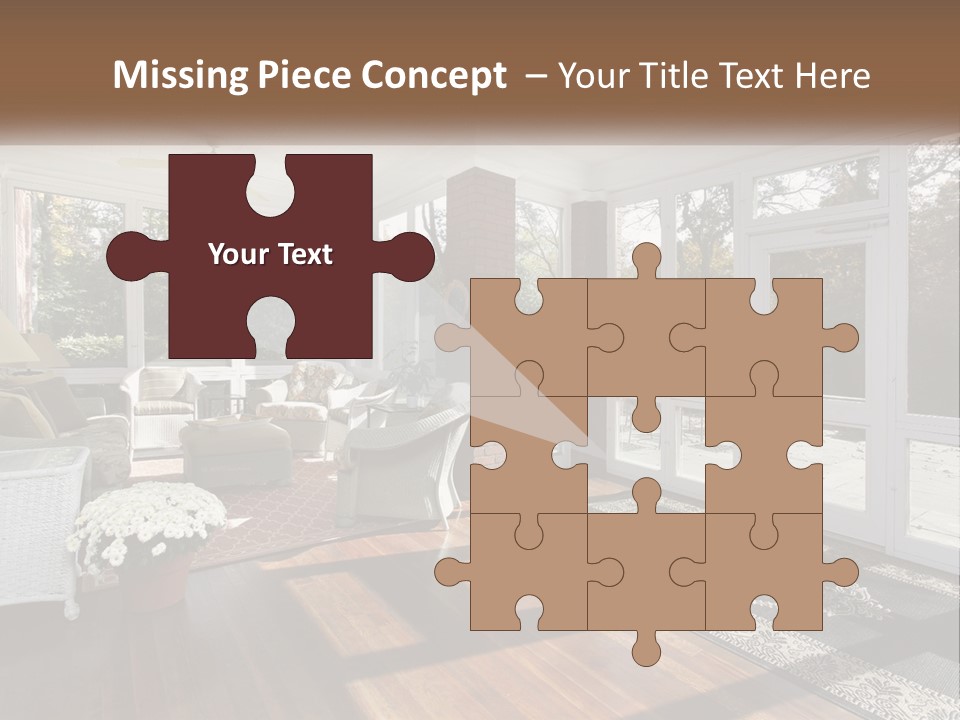 Interior Decorate Real PowerPoint Template