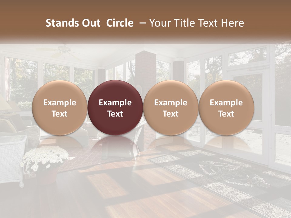 Interior Decorate Real PowerPoint Template