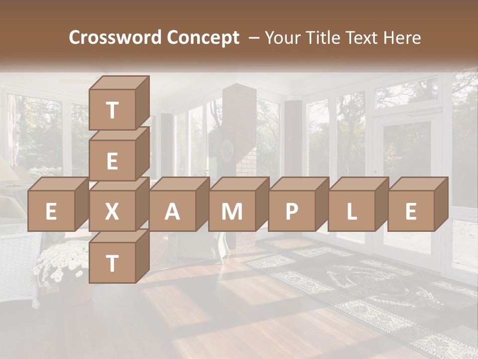 Interior Decorate Real PowerPoint Template