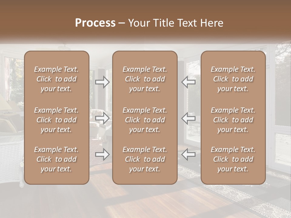 Interior Decorate Real PowerPoint Template