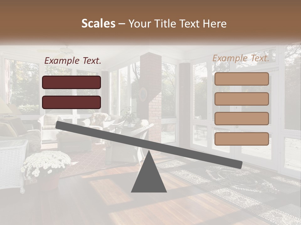 Interior Decorate Real PowerPoint Template