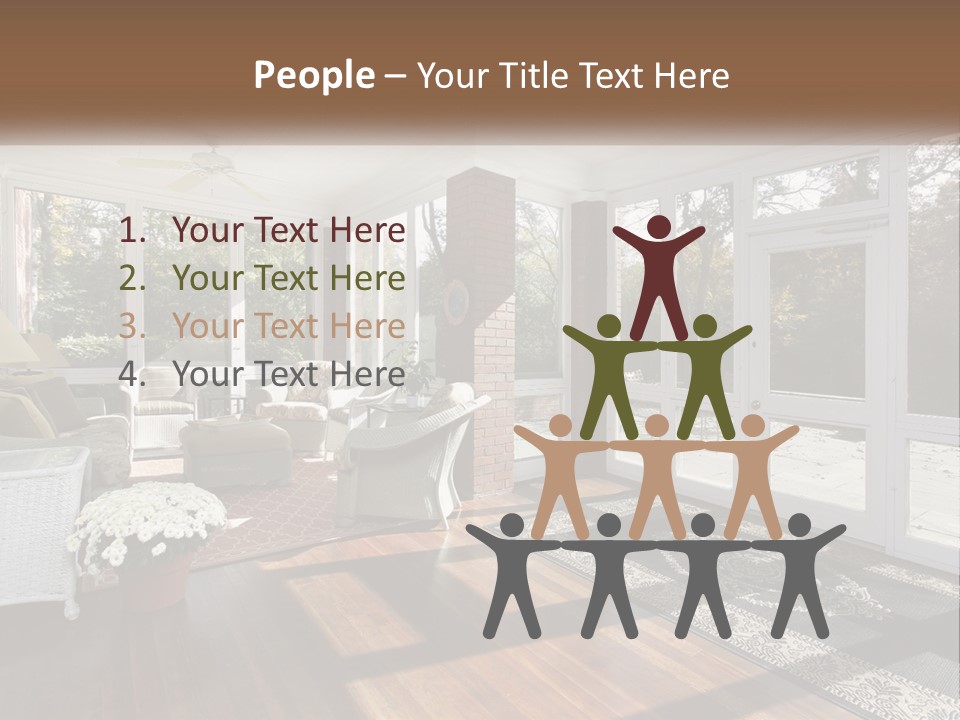 Interior Decorate Real PowerPoint Template