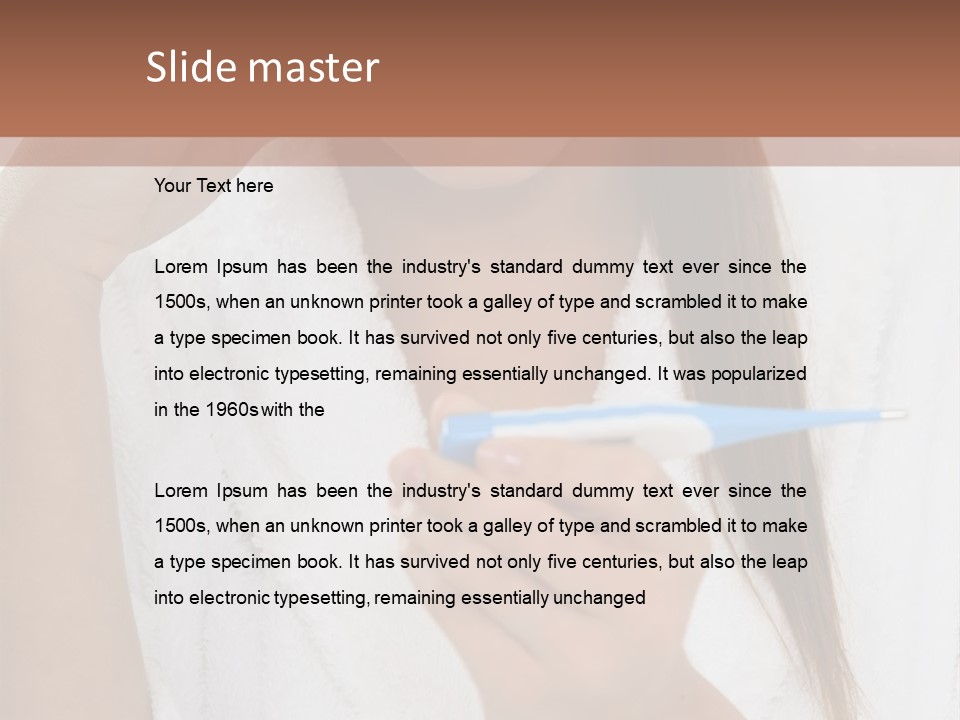 Chaotic Test Tension PowerPoint Template