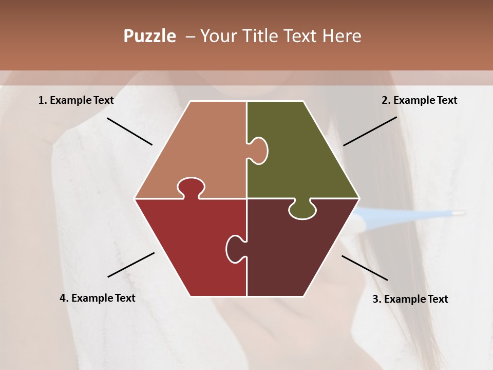 Chaotic Test Tension PowerPoint Template