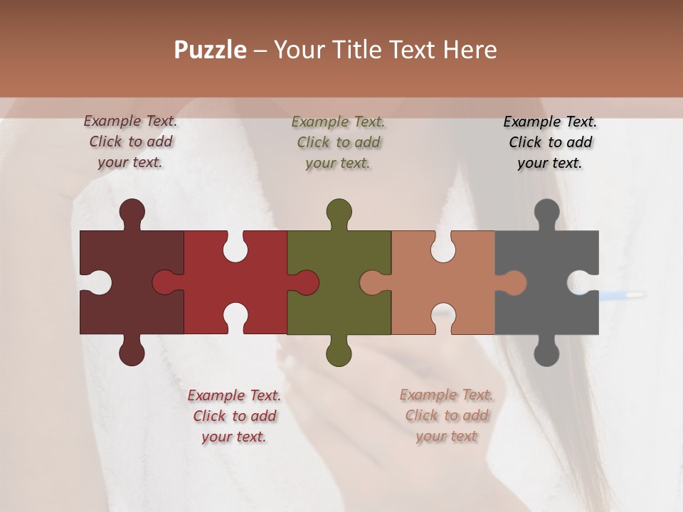 Chaotic Test Tension PowerPoint Template