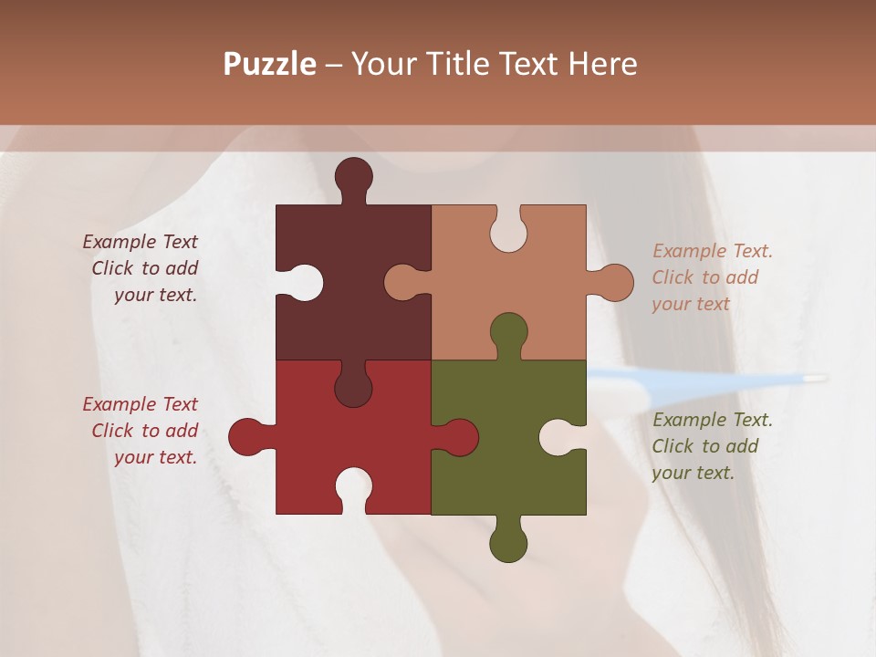 Chaotic Test Tension PowerPoint Template