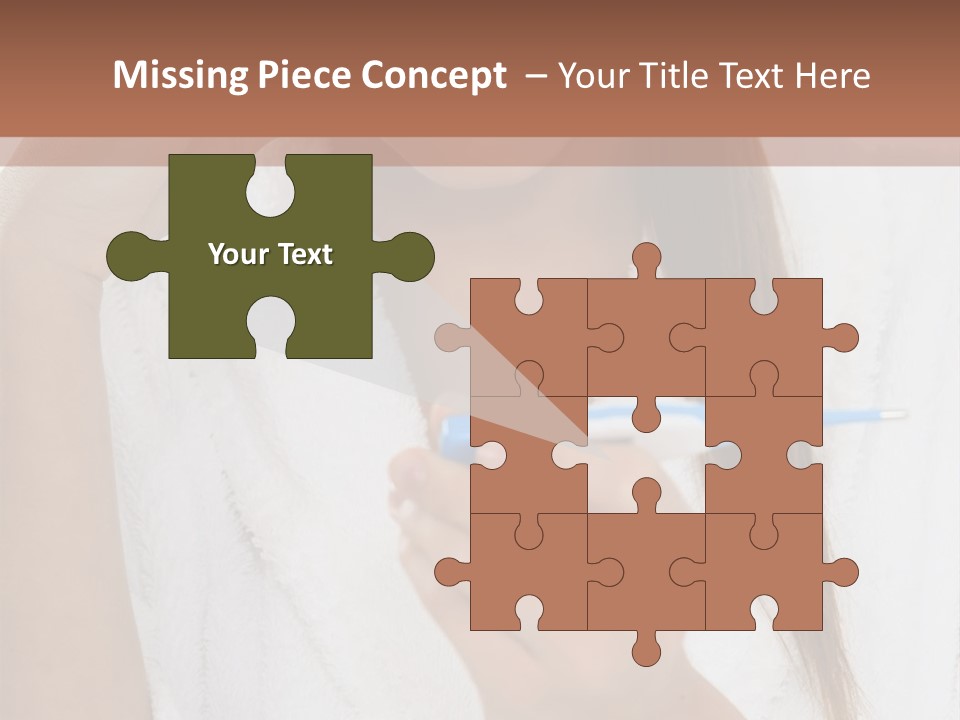 Chaotic Test Tension PowerPoint Template