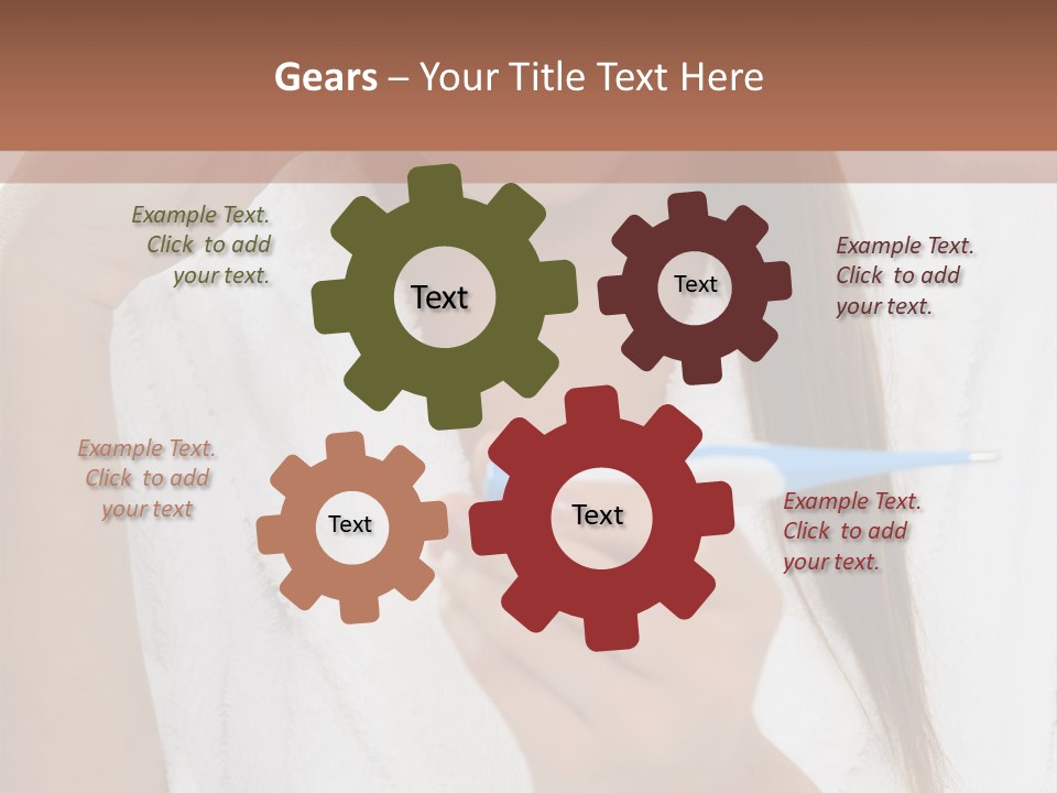 Chaotic Test Tension PowerPoint Template