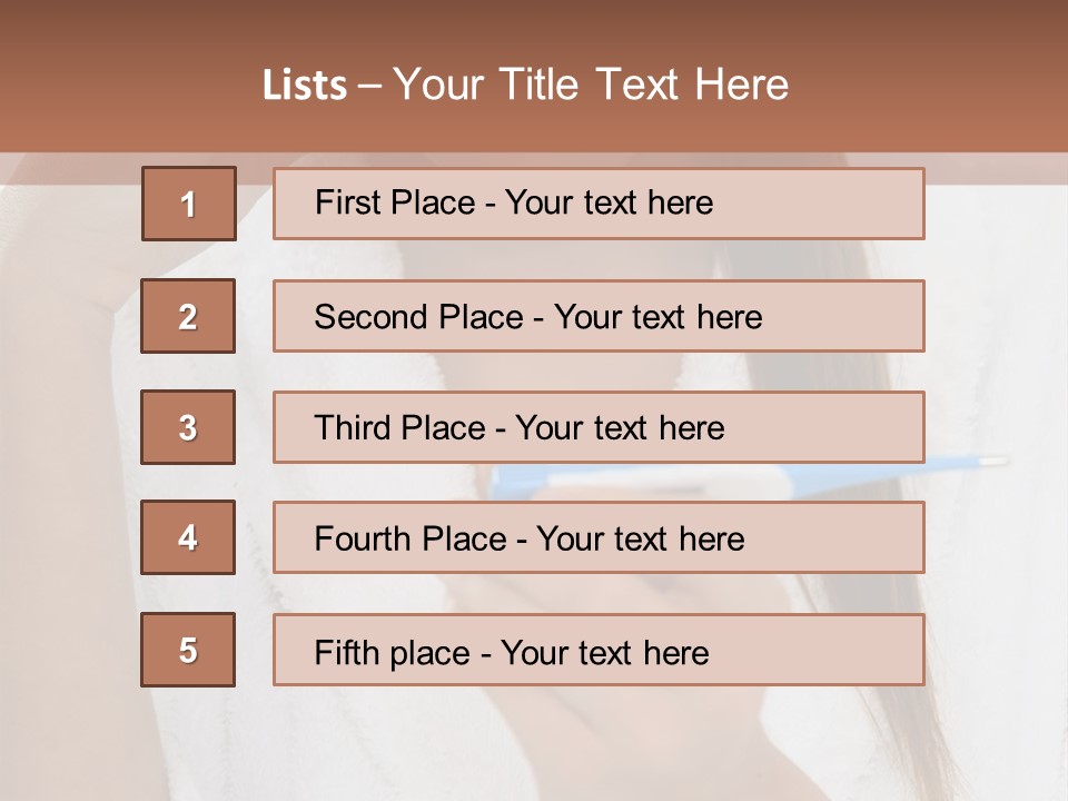 Chaotic Test Tension PowerPoint Template