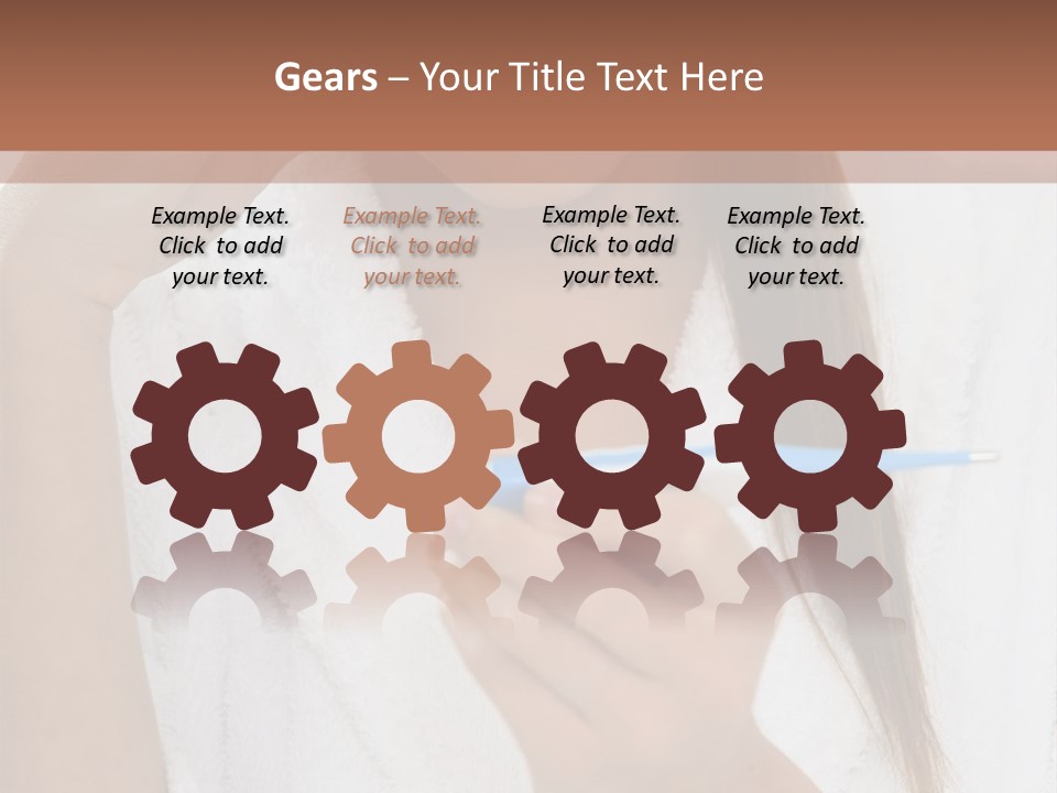 Chaotic Test Tension PowerPoint Template