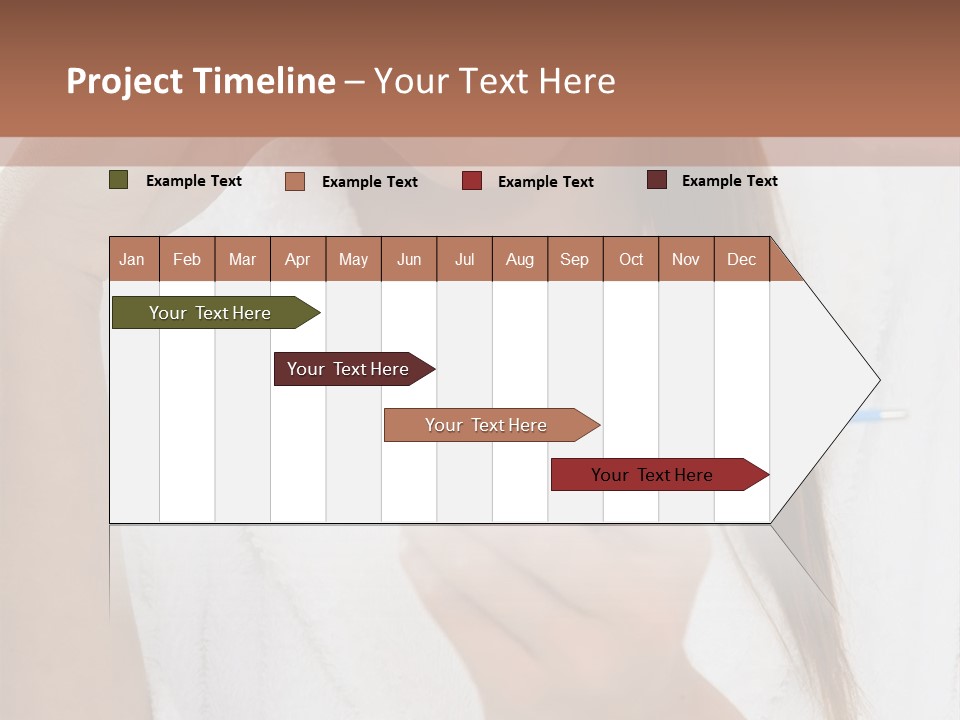 Chaotic Test Tension PowerPoint Template