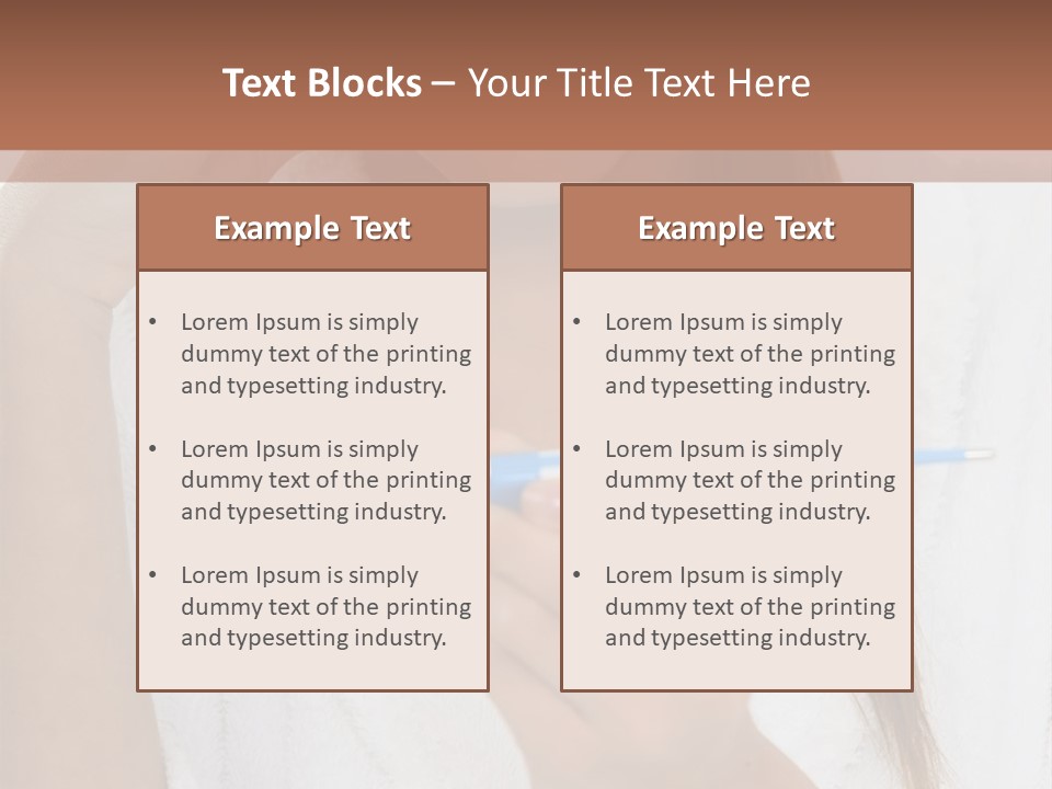 Chaotic Test Tension PowerPoint Template